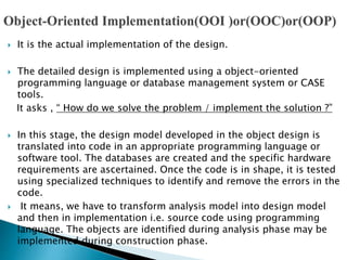 1. object oriented concepts & principles | PPTX