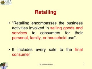 Introduction to Retail | PDF