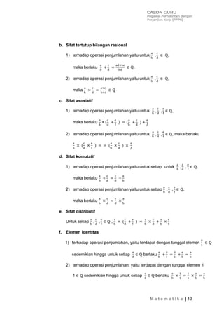 1. teori bilangan pb1 | PDF