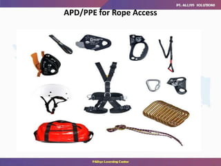 APD/PPE for Rope Access
 