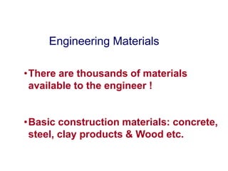 1. introduction (materials and method of constrcution) | PPTX