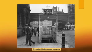 A London Underground entrance
 