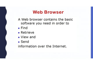 Web Browser
 