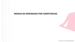 MODELO DE APRENDIZAJE POR COMPETENCIAS
 