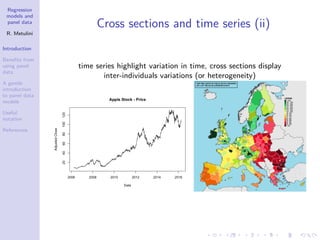 Regression models for panel data | PDF