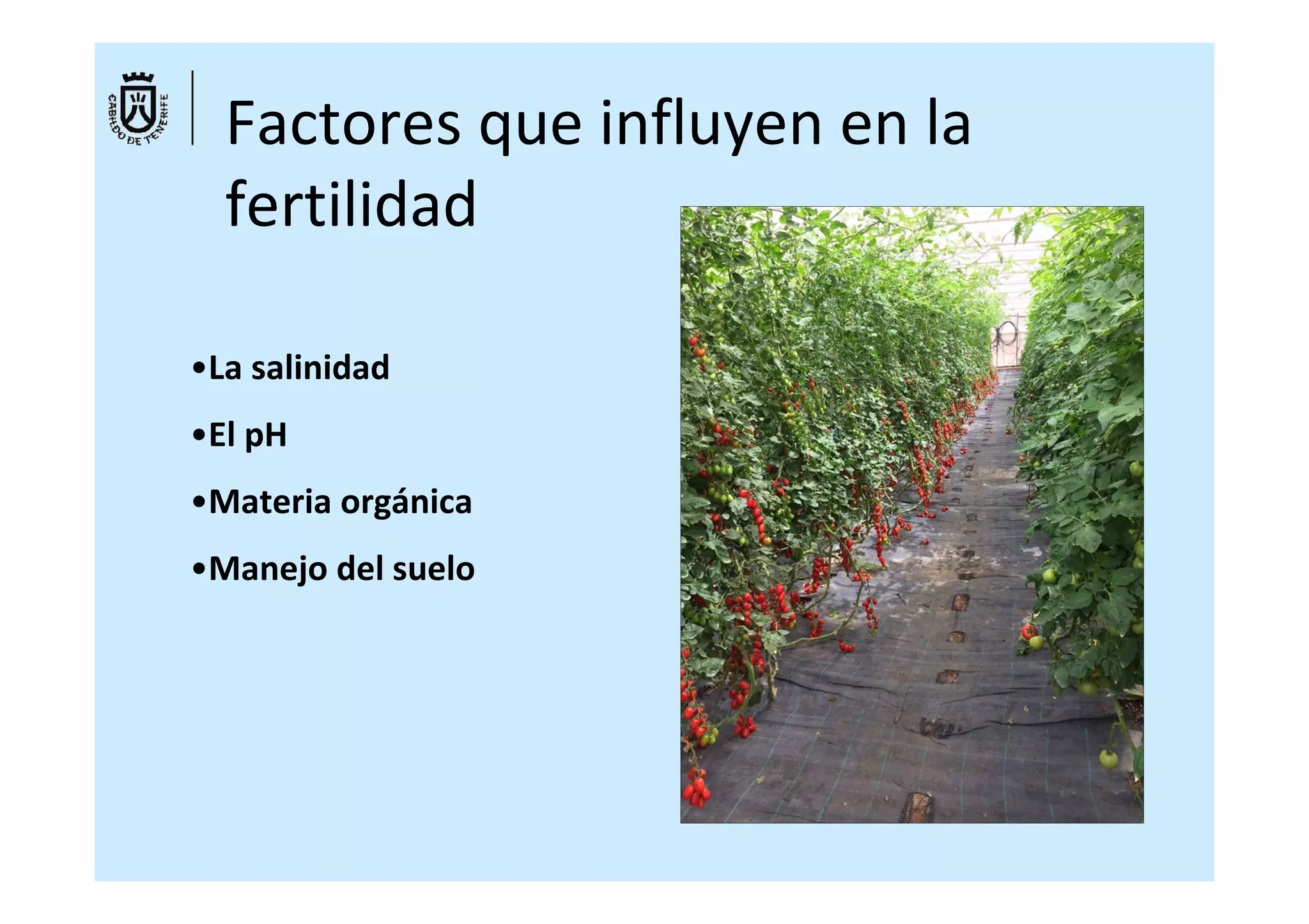 Manejo del suelo y la fertilidad | PDF