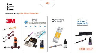 CONCORRENTES | QUEM SÃO OS PRINCIPAIS:
APS
 