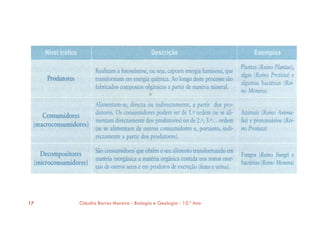 17 Cláudia Barros Moreira - Biologia e Geologia - 10.º Ano
 