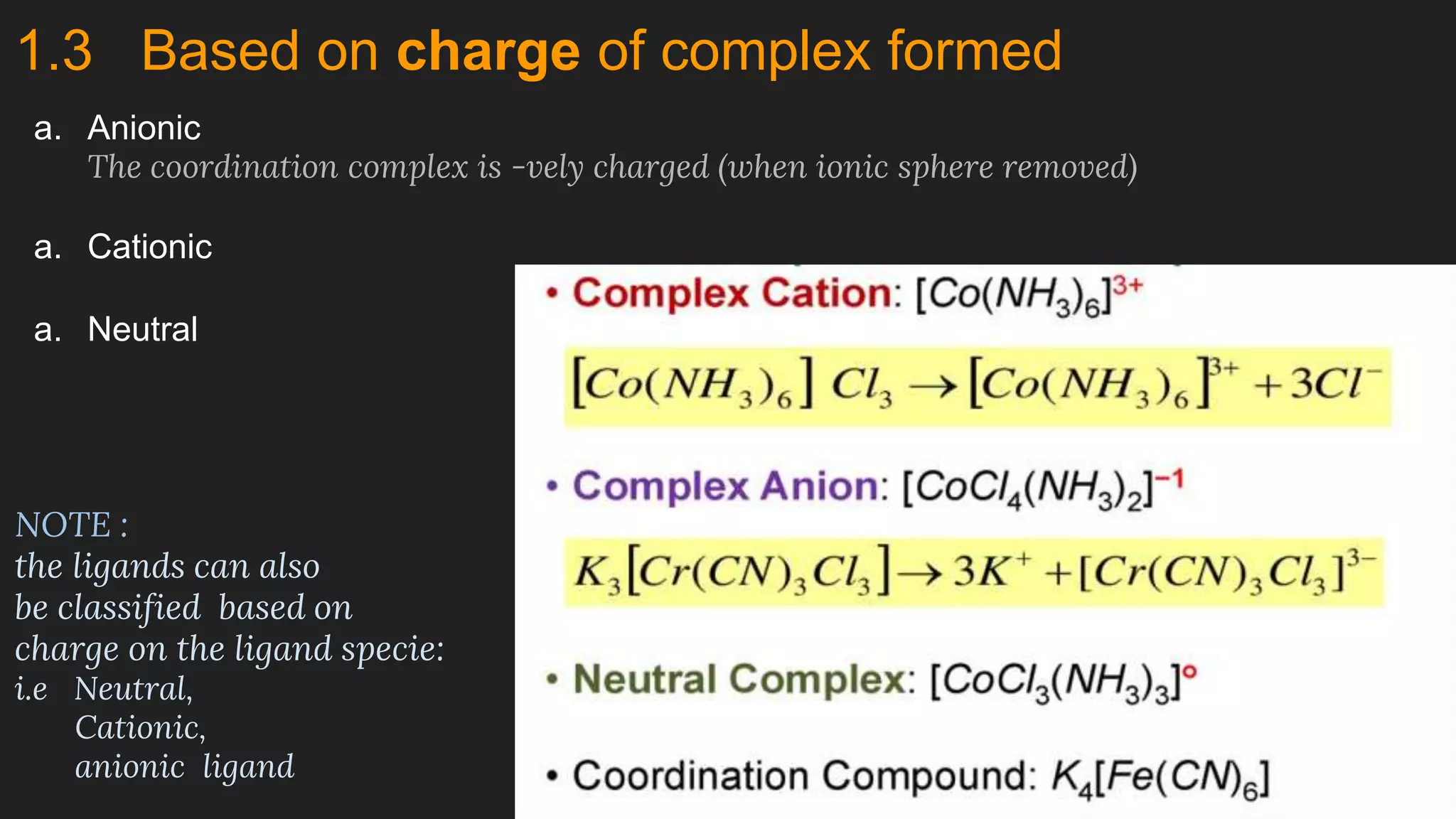 Coordination Chemistry | PPTX
