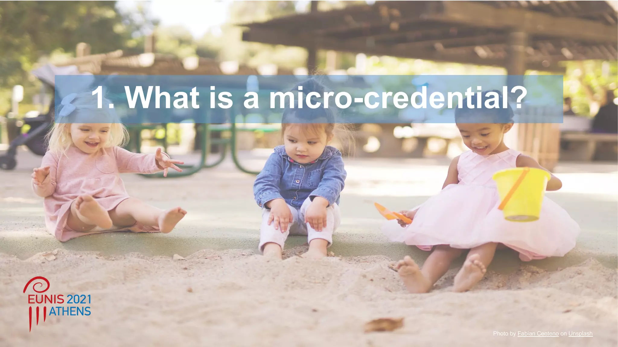 1. What is a micro-credential?
Photo by Fabian Centeno on Unsplash
 