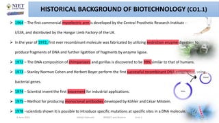 First Biotechnology Introduction to Pharmaceutical Biotechnology | PPTX