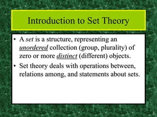 1. set theory | PPT