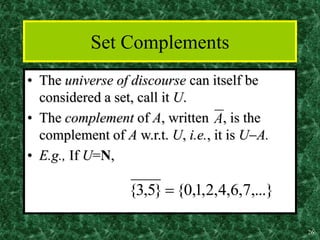 1. set theory | PPT