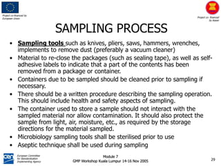 1.0 gmp quality control_module | PPT