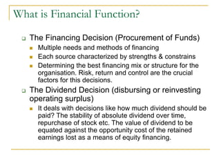 1. Financial Management - Introduction | PDF