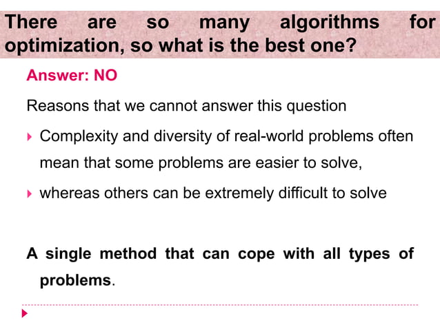 no free-lunch theorem