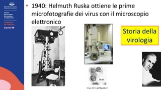 Storia della
virologia
 