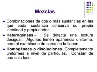 1. CLASIFICACIÓN DE LA MATERIA | PPT