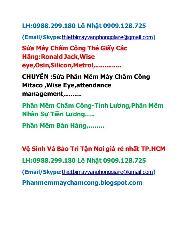 Bán Nguồn Máy chấm công RONALD JACK SC103 ở Bình Thạnh 2 bn ngun my chm cng ronald jack sc103 bnh thnh 1 638