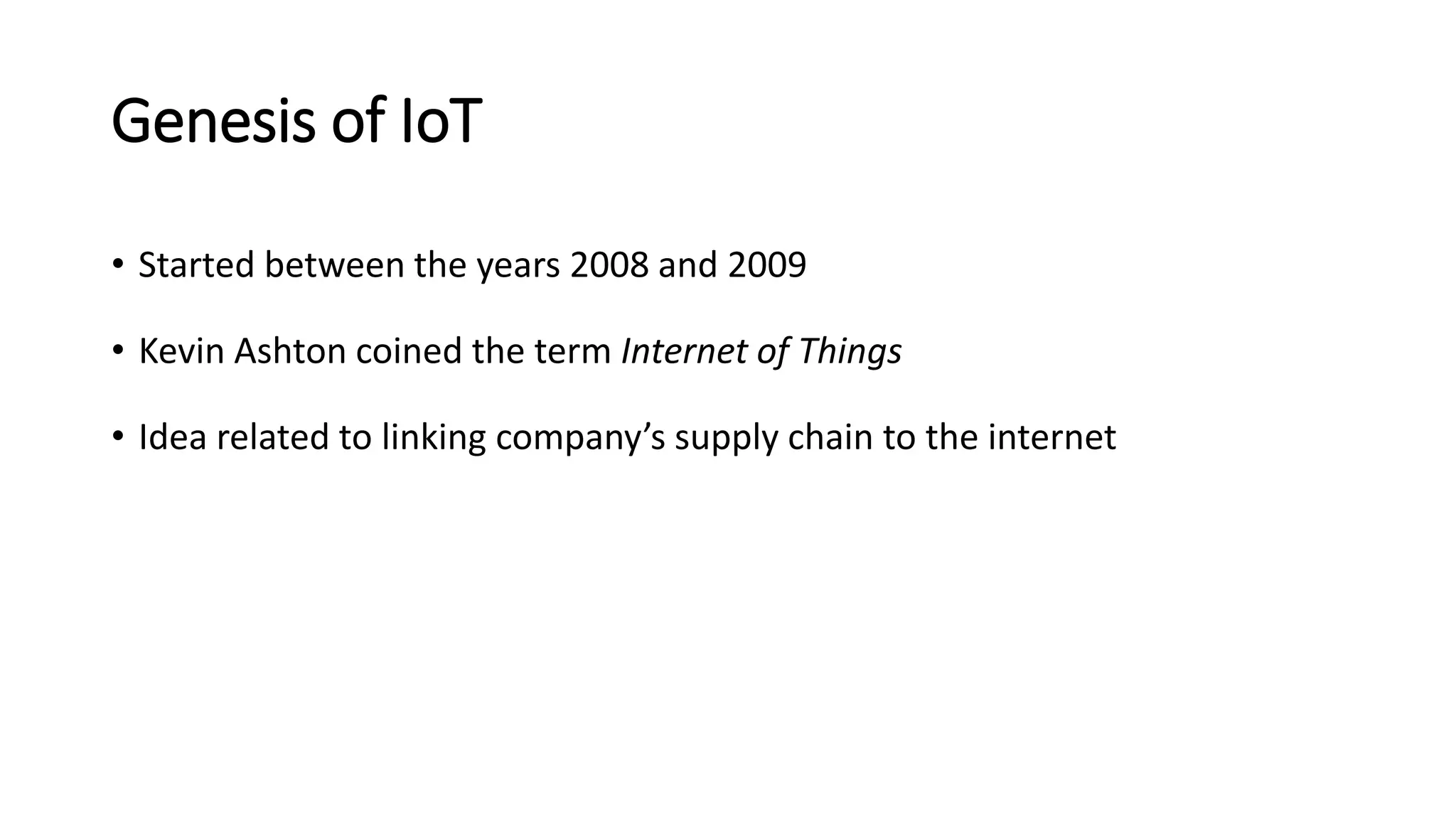1. Introduction to IoT | PPTX