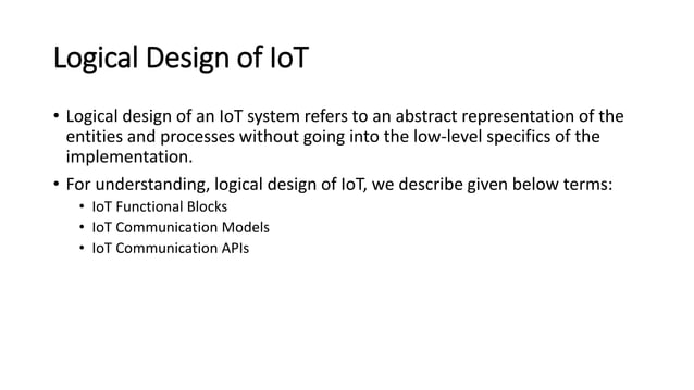 1. Introduction to IoT | PPTX | Internet | Computing