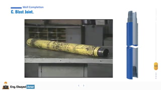 Eng.Elsayed Amer
P
A
G
E
131
Well
completion
Eng.Elsayed Amer
C. Blast Joint.
Well Completion
 