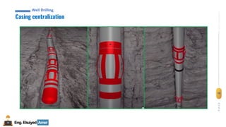 16
Eng.Elsayed Amer
P
A
G
E
16
Well
completion
Eng.Elsayed Amer
Casing centralization
Well Drilling
 