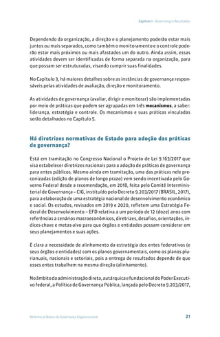 Referencial básico de governança tcu 3ª edição | PDF