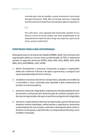 Referencial básico de governança tcu 3ª edição | PDF