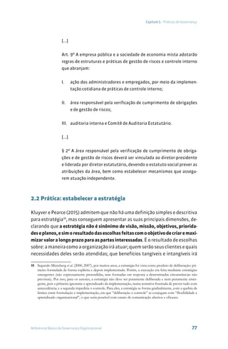 Referencial básico de governança tcu 3ª edição | PDF