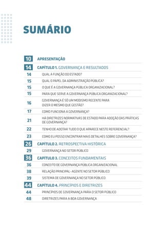 Referencial básico de governança tcu 3ª edição | PDF