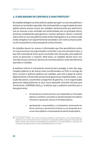 Referencial básico de governança tcu 3ª edição | PDF