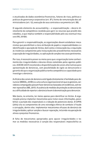 Referencial básico de governança tcu 3ª edição | PDF