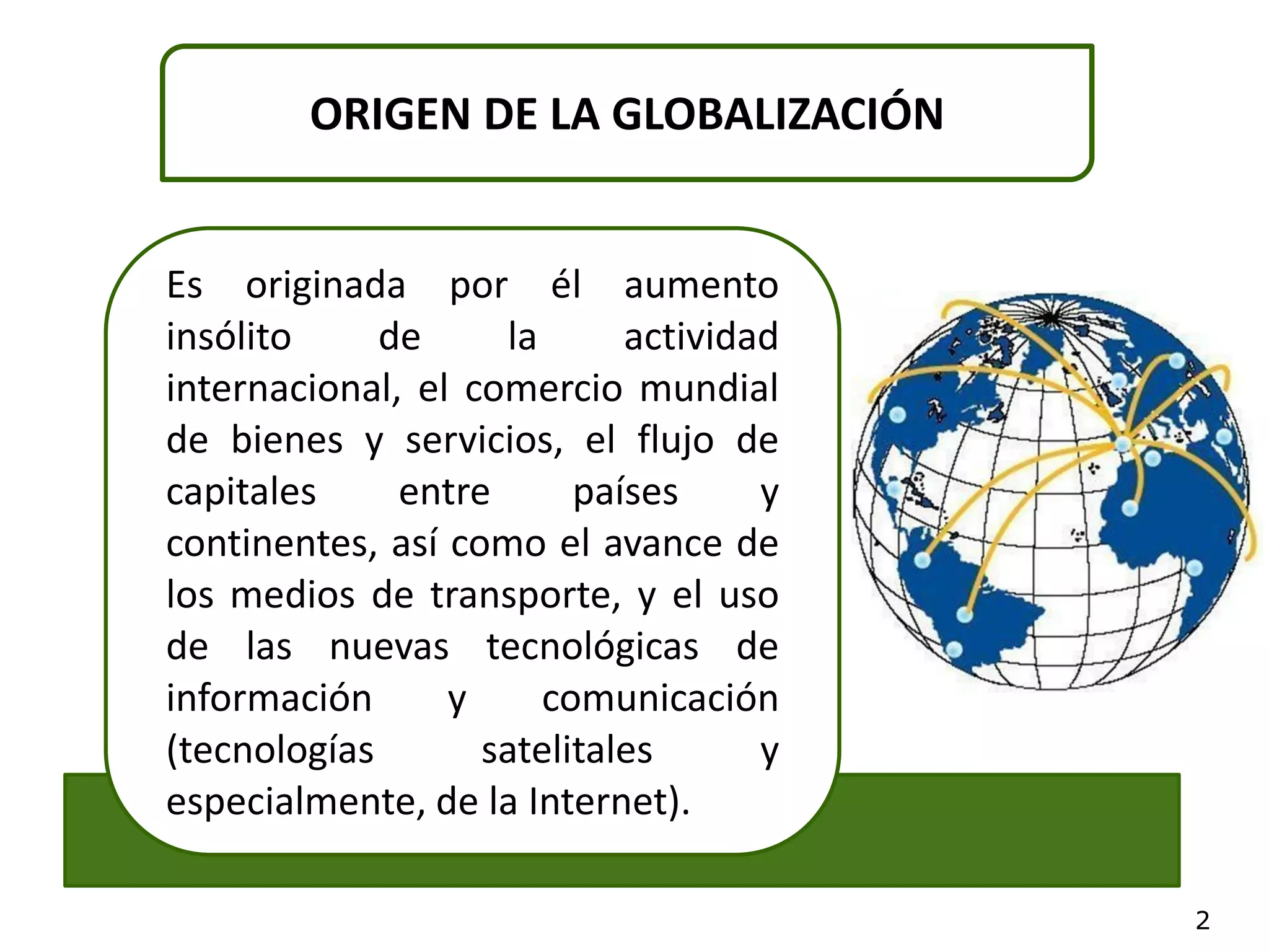 La globalizacion y sus efectos en las organizaciones empresariales | PPT