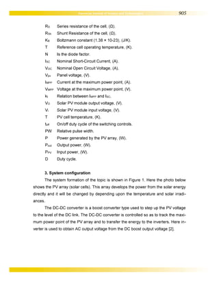 Mathematical modeling of a solar power plant under PWM control by the method of constant coefficient of short circuit current