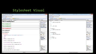 Stylesheet Visual
 