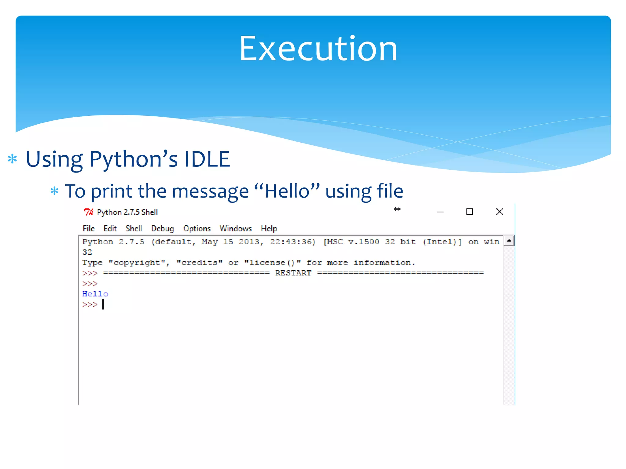 1.python interpreter and interactive mode | PPT