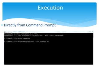 1.python interpreter and interactive mode | PPT