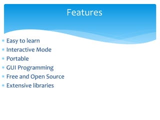 1.python interpreter and interactive mode | PPT