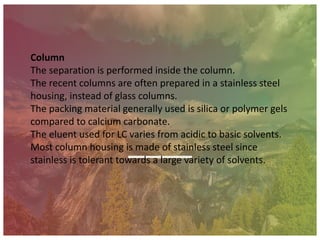 Acidic Column 1.chromatography | PPT