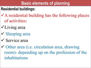 User Basic Activity In Building functional requirement of building | PDF