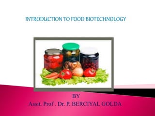 BY
Assit. Prof . Dr. P. BERCIYAL GOLDA
 