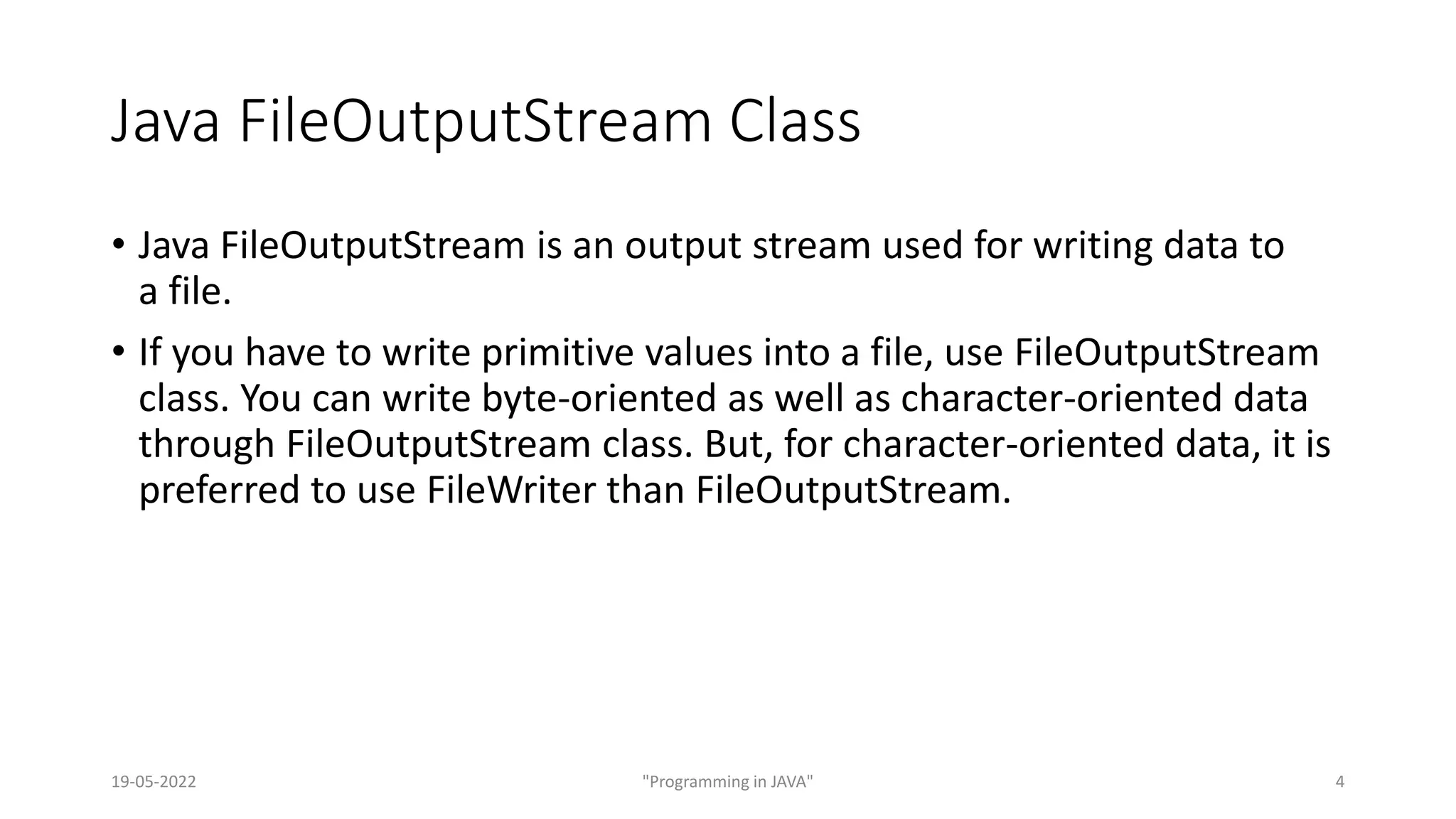 1.26 File Input-Output in JAVA.pptx image.