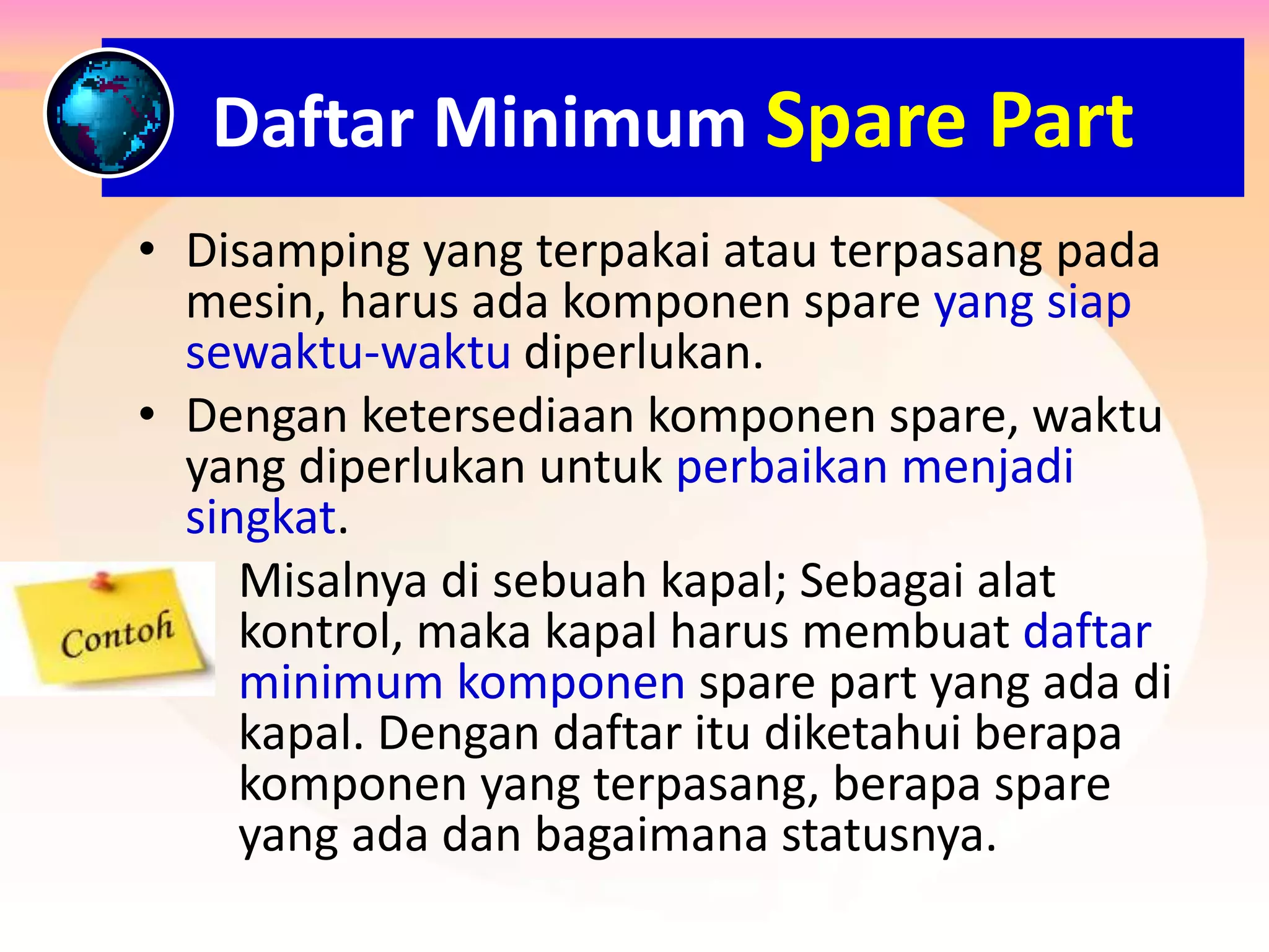 Spare Part Management System_ Training "SPARE PART MANAGEMENT, Coding ...