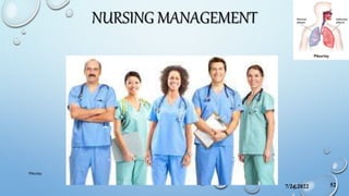 NURSING MANAGEMENT
7/24/2022 52
Pleurisy
 
