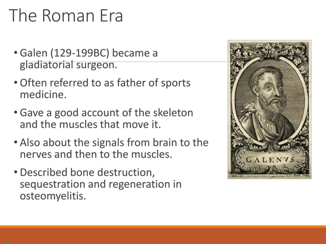 A Brief History of Orthopaedics PPT