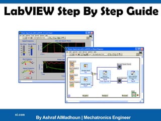 LabVIEW Step By Step Guide
By Ashraf AlMadhoun | Mechatronics Engineer
 
