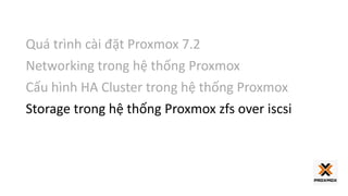 Room 1 - 2 - Nguyễn Văn Thắng & Dzung Nguyen - Proxmox VE và ZFS over ...