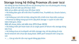 Room 1 - 2 - Nguyễn Văn Thắng & Dzung Nguyen - Proxmox VE và ZFS over ...