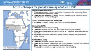 Observed and Projected Climate Changes | PDF